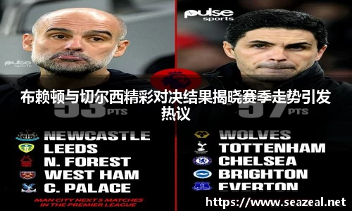 布赖顿与切尔西精彩对决结果揭晓赛季走势引发热议